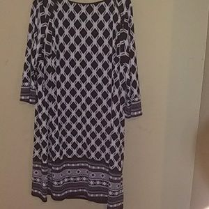 Black and White Dress